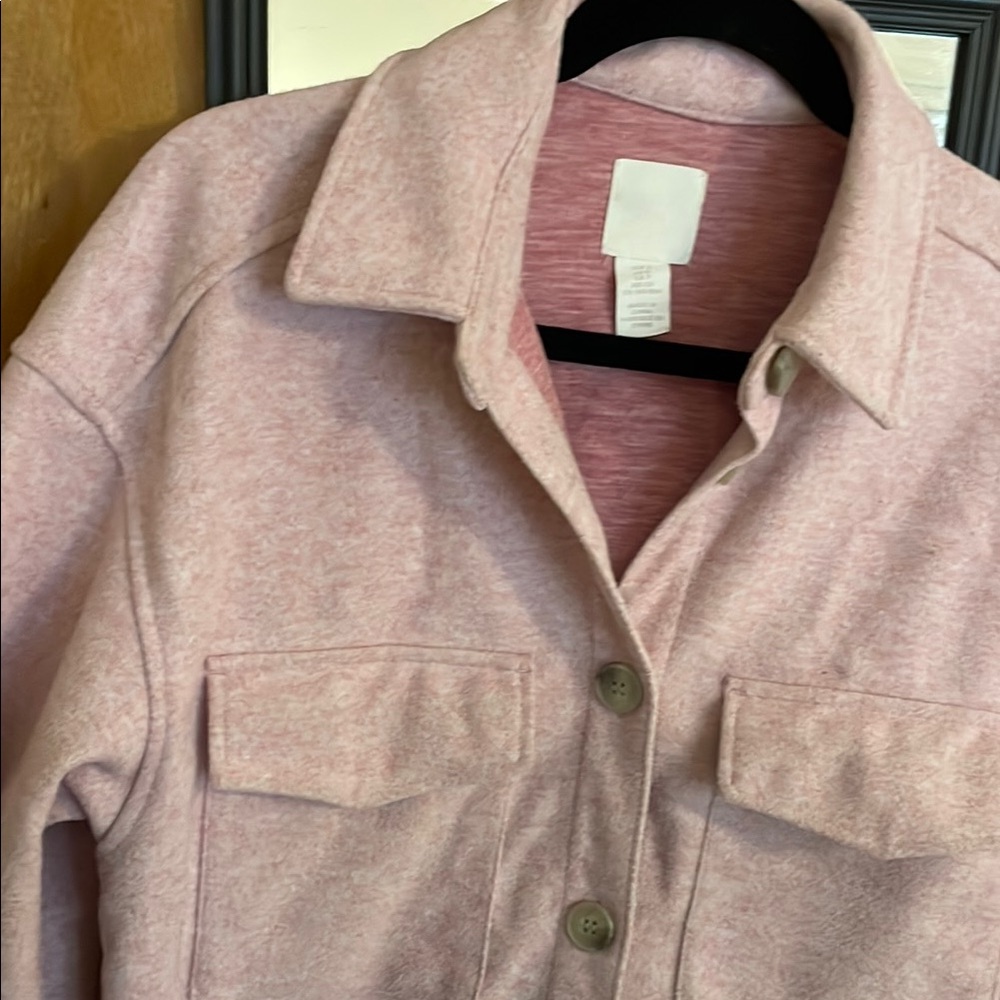 Pink Women's H&M Shacket